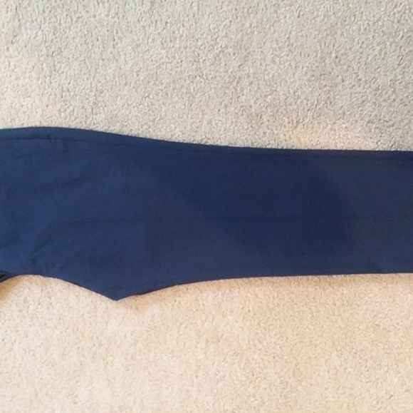 Van Heusen slim fit flex navy blue dress pants - Picture 1 of 1